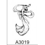 A3019 Art Deco Dancer Small
