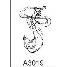 A3019 Art Deco Dancer Small