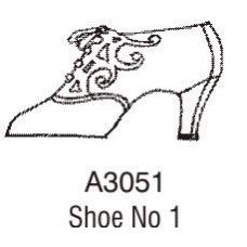 A3051 Art Deco Shoe No 1