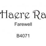B4071 Haere Ra (Farewell)