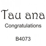 B4073 Tau Ana (Congratulations)