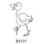B4121 Small Walking Pukeko
