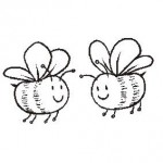 B4374 - Two Bees