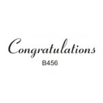 B456 Congratulations