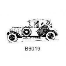 B6019 Art Deco Car Medium