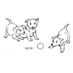 C5178 Puppies with Ball