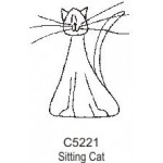 C5221 Sitting Cat