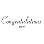 C771 Congratulations