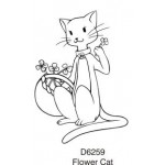 D6259 Flower Cat