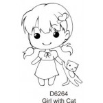 D6264 Girl with Cat