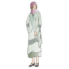 F8164 Art Deco Lady 3