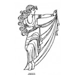 J9003 Art Deco Dancer