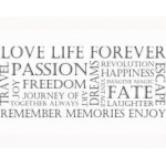 J9019 Love Life Forever Background